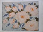 Chico Ferreira, Flores, gravura, tiragem 85/190, 70x100cm, borda com avaria, necessita de restauro, sem moldura