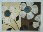 Vânia Natalino, Flores, gravura PA, 48x60cm, sem moldura