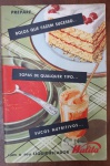 Livro de Receitas Vintage Walita  Original (Anos 50/60)  Liquidificador Clássico - Raro exemplar do livro oficial de receitas da Walita, desenvolvido para acompanhar os primeiros modelos de liquidificadores de sucesso da marca no Brasil.