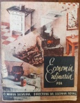 Livro de Receitas "Economia Culinária"  D. Maria Silveira (Cozinha Royal)  Anos 40/50 - Raro exemplar original do manual de receitas e economia doméstica publicado pelo fermento Royal. A obra é assinada por D. Maria Silveira, a lendária diretora da Cozinha Royal, figura central na educação culinária das famílias brasileiras de meados do século XX.