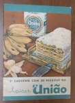 Raro 2º Caderno com 30 Receitas do Açúcar União  Vintage (Anos 60) - "2º Caderno com 30 Receitas do Açúcar União", uma publicação promocional clássica da Companhia União dos Refinadores, provavelmente lançada na década de 1960. Este item é um exemplar de ephemera culinária, muito valorizado por colecionadores por representar a era de ouro da publicidade de alimentos no Brasil.