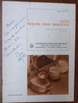 Raro Manual CATI: Leite, Queijos, Doce e Manteiga  Instrução Prática 238 (Anos 80) - Instrução Prática 238, intitulada "Leite: Queijos - Doce - Manteiga", publicada pela Coordenadoria de Assistência Técnica Integral (CATI), órgão da Secretaria da Agricultura do Estado de São Paulo. Trata-se de um manual técnico e prático voltado para produtores rurais e interessados na fabricação de derivados lácteos.