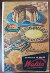 Raro Livreto Receituário Batedeira Walita  Vintage Original (Anos 50/60) - livreto original intitulado "Receituário da Batedeira de Bolos Walita", uma publicação promocional vintage da icônica marca brasileira Walita, provavelmente lançada nas décadas de 1950 ou 1960. Trata-se de uma peça de ephemera publicitária muito valiosa para colecionadores, pois registra a era de ouro dos eletrodomésticos no Brasil.