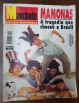Revista Manchete Edição Histórica Nº 2.292 - Mamonas Assassinas (1996) - Este exemplar original da Bloch Editores apresenta a cobertura completa da tragédia que chocou o país. A capa icônica traz a foto da banda com a manchete: "A tragédia que chocou o Brasil"