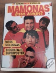 Revista Showbizz Especial (1996) - Mamonas Para Sempre - Com Superpôster - Esta edição especial de tributo foi lançada logo após a tragédia com o grupo, trazendo um registro histórico e emocionante da trajetória de Dinho, Bento, Samuel, Sérgio e Júlio.