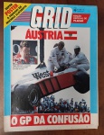 Revista Grid Nº 899-B (1987) - Edição Especial Placar - GP da Áustria "Confusão" -  Este exemplar original de agosto de 1987 traz a cobertura completa do Grande Prêmio da Áustria, vencido por Nigel Mansell, em uma dobradinha histórica da Williams com Nelson Piquet