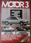 Revista Motor 3 Nº 34 (1983) - Lançamento Monza 4 Portas e Fiat OggiAvaliação completa do Chevrolet Monza Quatro Portas, uma novidade na época para o "carro mundial" da GM.