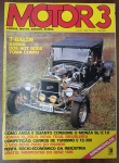 Revista Motor 3 Nº 25 (1982) - Especial Hot Rod T-Balde e Monza SL/E "T-Balde: A voga dos Hot Rods toma corpo". Um mergulho na cultura de customização de calhambeques Ford T no Brasil.