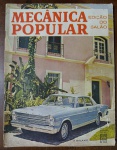 RARIDADE ABSOLUTA 1966 Mecânica Popular - Lançamento Ford Galaxie"Edição do Salão" (V Salão do Automóvel), o evento que mudou o patamar da indústria brasileira.