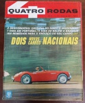 RARIDADE 1963 Revista Quatro Rodas Nº 39 - Novos Nacionais e Austin-Healey"Dois Novos Carros Nacionais" e teste de impressões ao dirigir com o icônico esportivo inglês Austin-Healey.