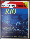 Quatro Rodas nº 54, de janeiro de 1965 (Ano V). Trata-se de uma Edição Especial histórica dedicada ao IV Centenário do Rio de Janeiro (400 anos), sendo um item de altíssimo valor para colecionadores de iconografia carioca e historiadores.