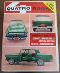 Quatro Rodas nº 53, de dezembro de 1964 (Ano V). Trata-se de uma edição de altíssimo valor histórico, pois é o Especial do IV Salão do Automóvel (Ibirapuera), registrando o auge da indústria automobilística nacional da década de 60.
