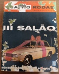 CAPA COM FALTA DE MATERIAL INTERIOR INTEGRO Revista Quatro Rodas Nº 29, de Dezembro de 1962, uma edição especial e histórica que cobriu o III Salão do Automóvel de São Paulo. A capa apresenta o icônico DKW-Vemag Fissore, um modelo que estreou justamente naquele evento antes de seu lançamento comercial oficial.