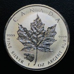 Canada - 5 Dolares 2016 - 1 Onça De Prata  (.999) - 31,11g - 38mm - Km-1916 FC - Edição Rara Com Marca Privada do Urso Grizzly.
