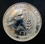 Incia - 10 Rupias 1975 - Níquel - 24,78 g - 39mm - Km-190 - Edição Comemorativa FAO - Ano da Mulher - Igualdade Desenvolvimento Paz.