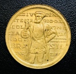 Moeda do Brasil - 1000 Reis 1932 ( Coletão ) - Flor de Cunho V139 - República - ( Parte da Série Vicentina ).