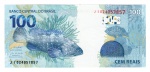 Cédula Do Brasil - 100 Reais 2ª Familia 2019 C-379 FE Serie JI 0240 (Paulo Guedes - Roberto Campos Neto).