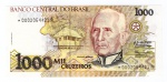 Cédula Do Brasil - Reposição - 1000 Cruzeiros 1990 C-217a FE - Serie Nº 0002 - Candido Rondon.
