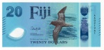 Cédula Fiji Lançamento - 20 Dólares 2026 P-New Polimero FE - Série: ND(2026) Edição Polímero.