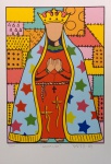 Gejo - Santa Cida - Serigrafia, 64/100 - 50 x 30 cm - Sem moldura