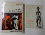 Jean Laude - Las artes del áfrica negra - 282 páginas - 1968 - brochura - 19 x 14 cm / Fernand Hazan - Sculptures africaines - 32 páginas - 15 x 11 cm - No estado