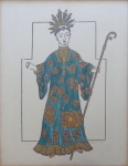 Djanira - Profeta - gravura 61/100 - 40,5 x 32 cm