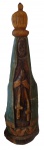 Abílio - Nossa Senhora Aparecida - escultura em madeira - 126 cm de altura