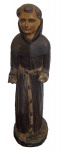 Autor Desconhecido - Santo Antonio - escultura em madeira - 64 cm de altura - século 19
