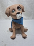 Cachorro da Barbie pet Rookie. Medindo 25cm x 14cm x 22cm de altura.