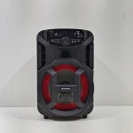 Caixa de Som Amplificada, Marca Amvox, Modelo ACA 188 Gigante, Não acompanha o Carregador, Não testado o funcionamento. Medidas: Altura: 36,5 cm, Largura: 20 cm, Comprimento: 22,5 cm, Peso: 1840 g.