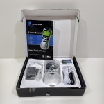 Aparelho de Fisioterapia Digital Portátil, Na Caixa, Em Ótimo Estado, Ligando, mas não testado o funcionamento. Medidas da Caixa: Altura: 5 cm, Largura: 19,5 cm, Comprimento: 23,5 cm, Peso Total: 330 g.