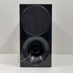 Caixa Subwoofer para Home Theater, Marca Samsung, Não testado o funcionamento. Medidas: Altura: 40 cm, Largura: 20 cm, Comprimento: 35,5 cm, Peso: 6060 g.