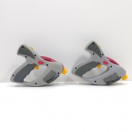 Brinquedo Pistola a Laser Challenge, Com Desgastes pelo Uso, Não testado o funcionamento. Medidas de Um: Altura: 7 cm, Largura: 16 cm, Comprimento: 20 cm, Peso Total: 530 g.