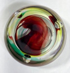 CINZEIRO EM VIDRO MURANO. MEDIDAS: