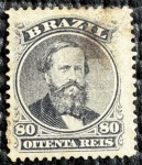 Dom Pedro II (denteado) - nº 26 - novo (com aminci e ferrugem).