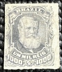 Dom Pedro II (Barca Branca) - nº 46 - carimbado.