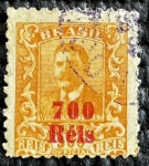 Wenceslau Braz, sobrecarga - nº 339 - carimbado.