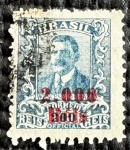 Wenceslau Braz, sobrecarga - nº 341 - carimbado.