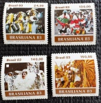 Comemorativo - Série Completa - Carnaval - 1983 - C-1305/1308 - mint.
