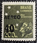 Aéreo - `Pró-Juventude` - 1944 - A-55 - mint - (50 UF).