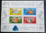Bloco - 1969 - `Peixes`- B-26 - mint (18 UF).