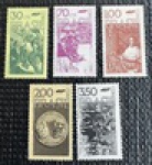 Comemorativo - 1972 - Série Completa - C-753 a C-757 - mint (30 UF).