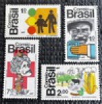 Comemorativo - 1972 - Série Completa - C-765 a C-768 - mint (35 UF).