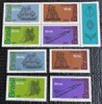 Comemorativo - 1972 - Série Completa Forças Armadas - C-769 a C-772 + Conjunto - mint (32 UF).