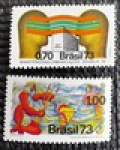 Comemorativo - 1973 - Série Completa - C-778 a C-779 - mint e novo (7 UF).