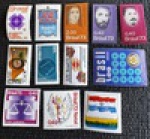 Comemorativo - 1973, 12 selos, entre C-773 e C-824 - mint (36 UF)