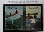 Bloco - Brasiliana 83 - Vela - C-1343 (Selo do B-60) - mint (100 UF).