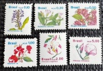 Regular - Série Completa (Flores) - nº 669 a 674 (Cruzeiro Novo) - mint (3 UF).