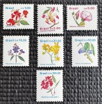 Regular - Série Flores - nº 676 a 682 (Cruzeiro) - mint (7 UF).