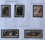 1995 - Comemorativo - 5 selos - C-1943 a C-1946 + C-1949 (vide foto) - mint (6,2 UF).